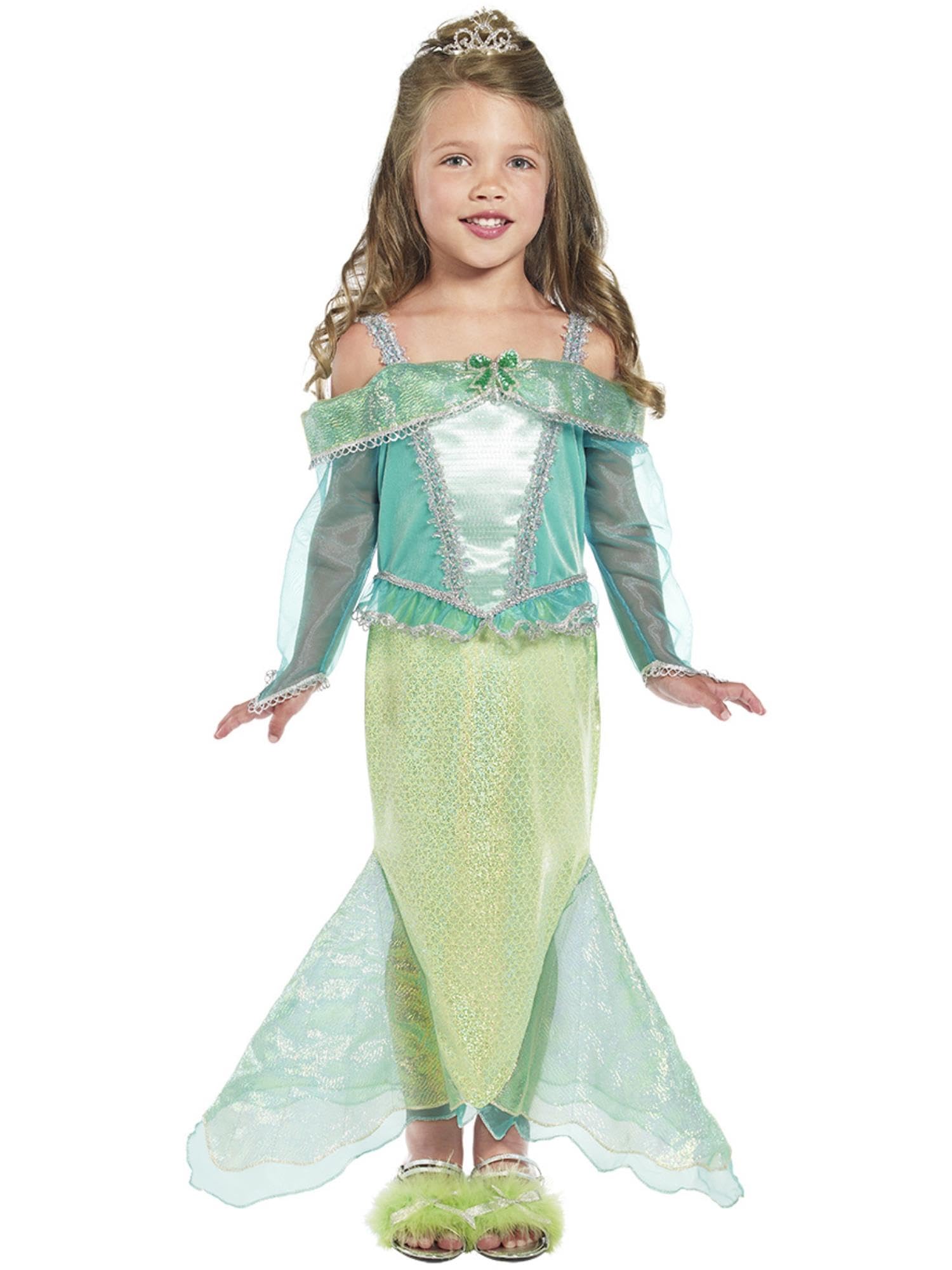 slim fit dress slacks Princess Ariel Classic Green Satin Little Mermaid Cosplay Costume with Boning / Traditional Lace Tie main image 0