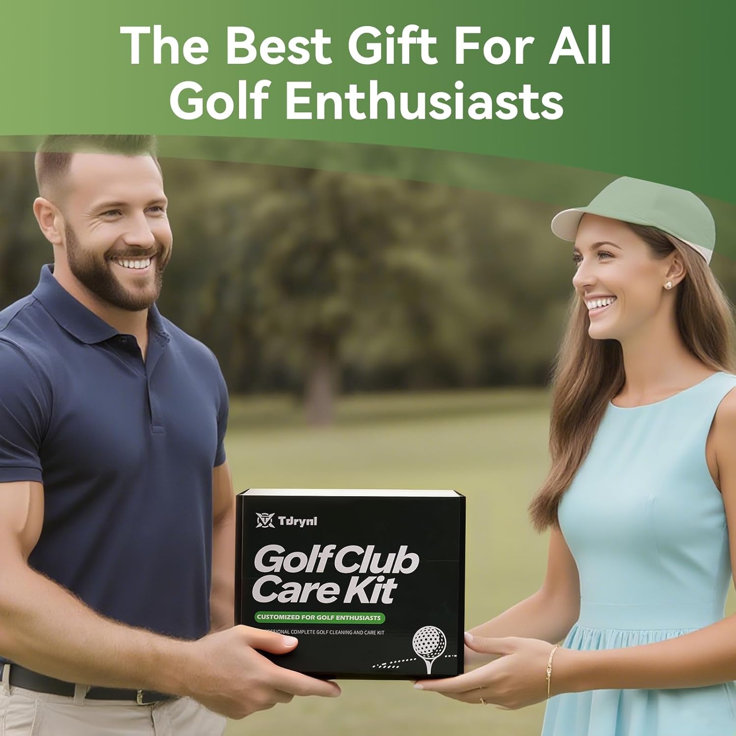 Pro Golf Club Care Kit – Cleaner, Polish, Brush, Groove Sharpener, Grip Cleaner, Magnetic Towel & Leather Bag – Restores Clubs, Removes Rust & Scratches, Renews Tackiness – Golf Gifts for Golfers - Image 7