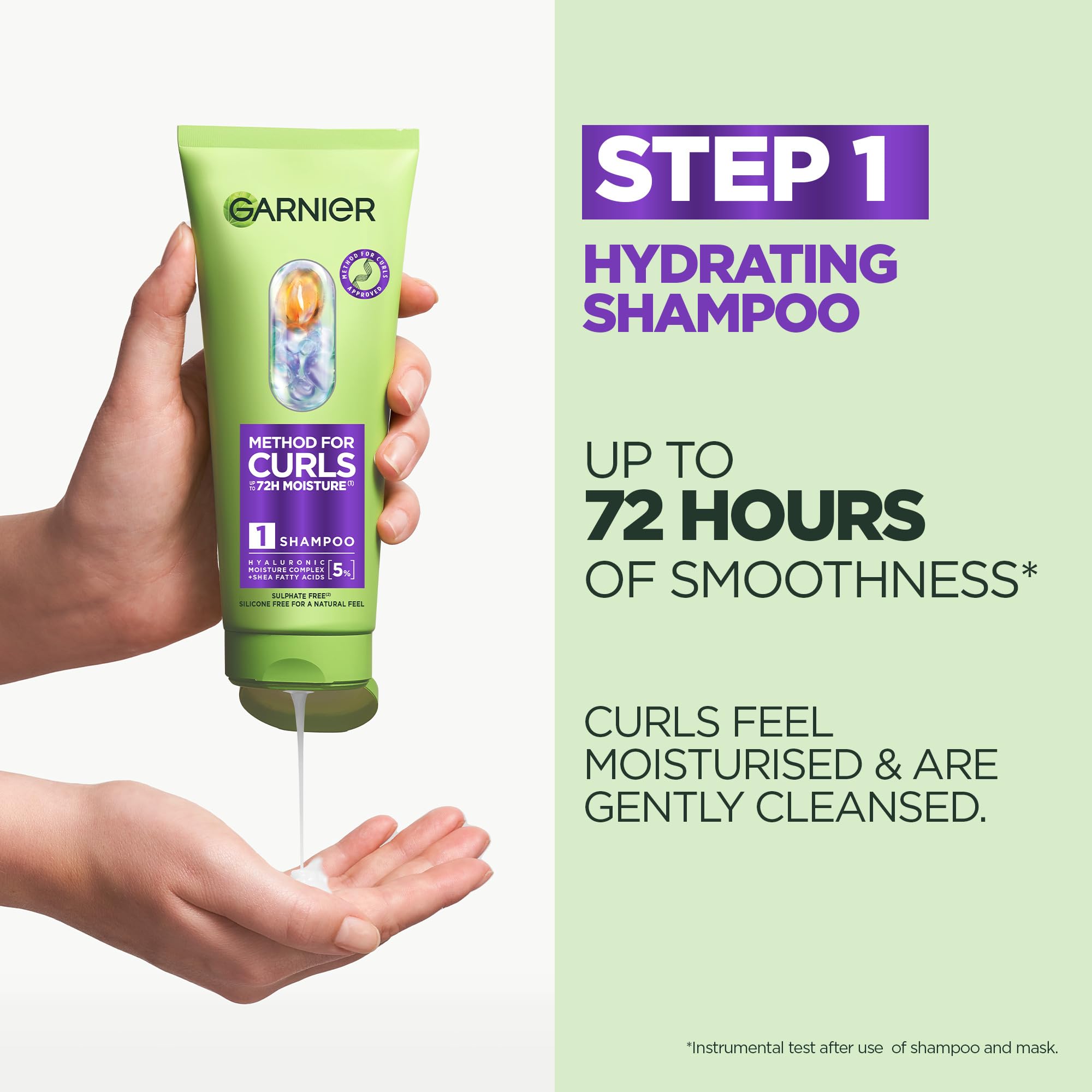 Garnier Shampoo For Curly Hair And Type 4 Coils - Image 3
