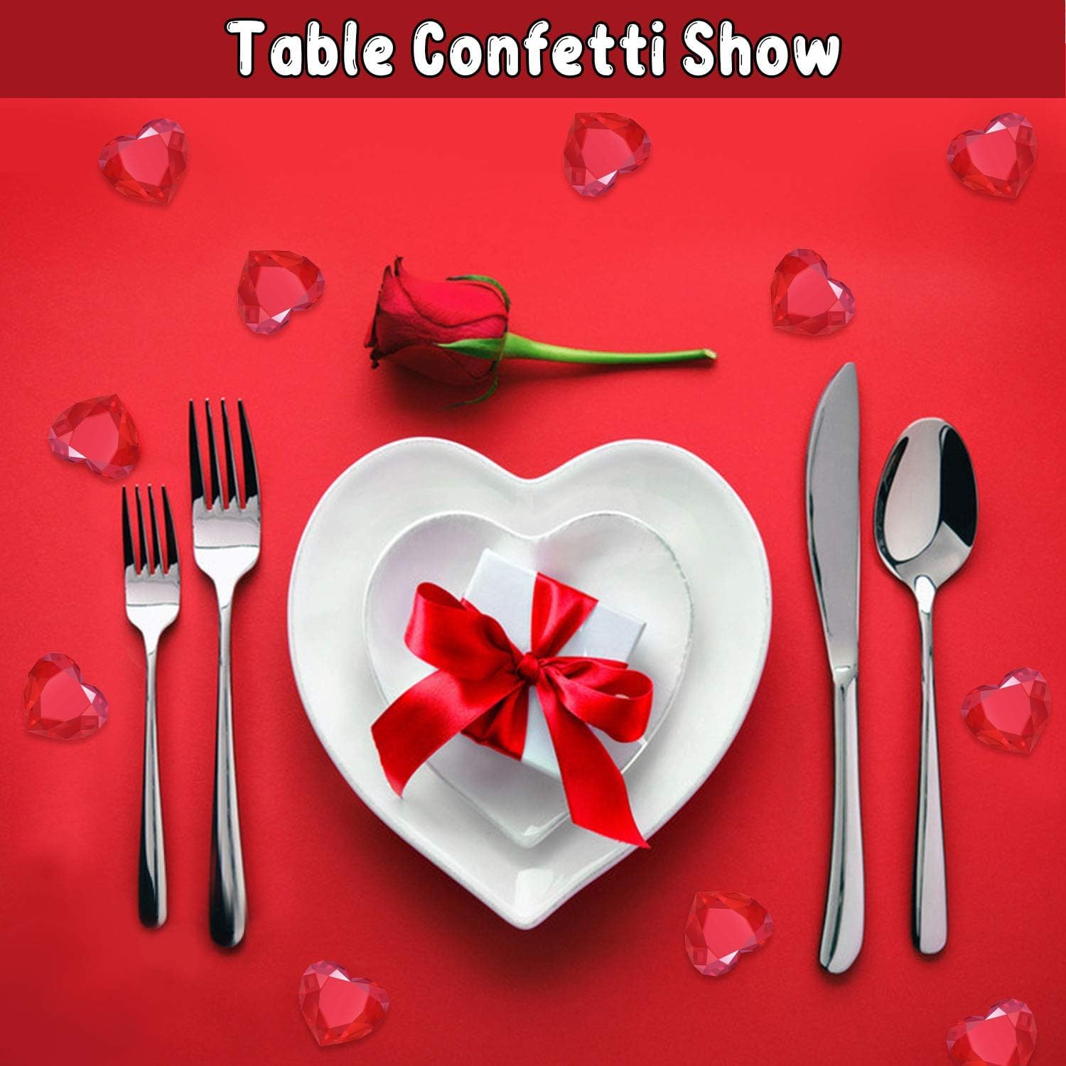 Leesgel 180pcs 3D Heart Rhinestone Stickers - Valentine's Day Crafts Kit with Self-Adhesive Gems for Kids Party Favors, DIY Cards & Home Decor (Sparkling Colorful Designs) - Image 4