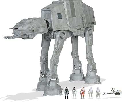 Bizak Star Wars Micro Galaxy Squadron AT-AT 25 cm Assault Vehicle with Accessories and 5 Figures 62610170