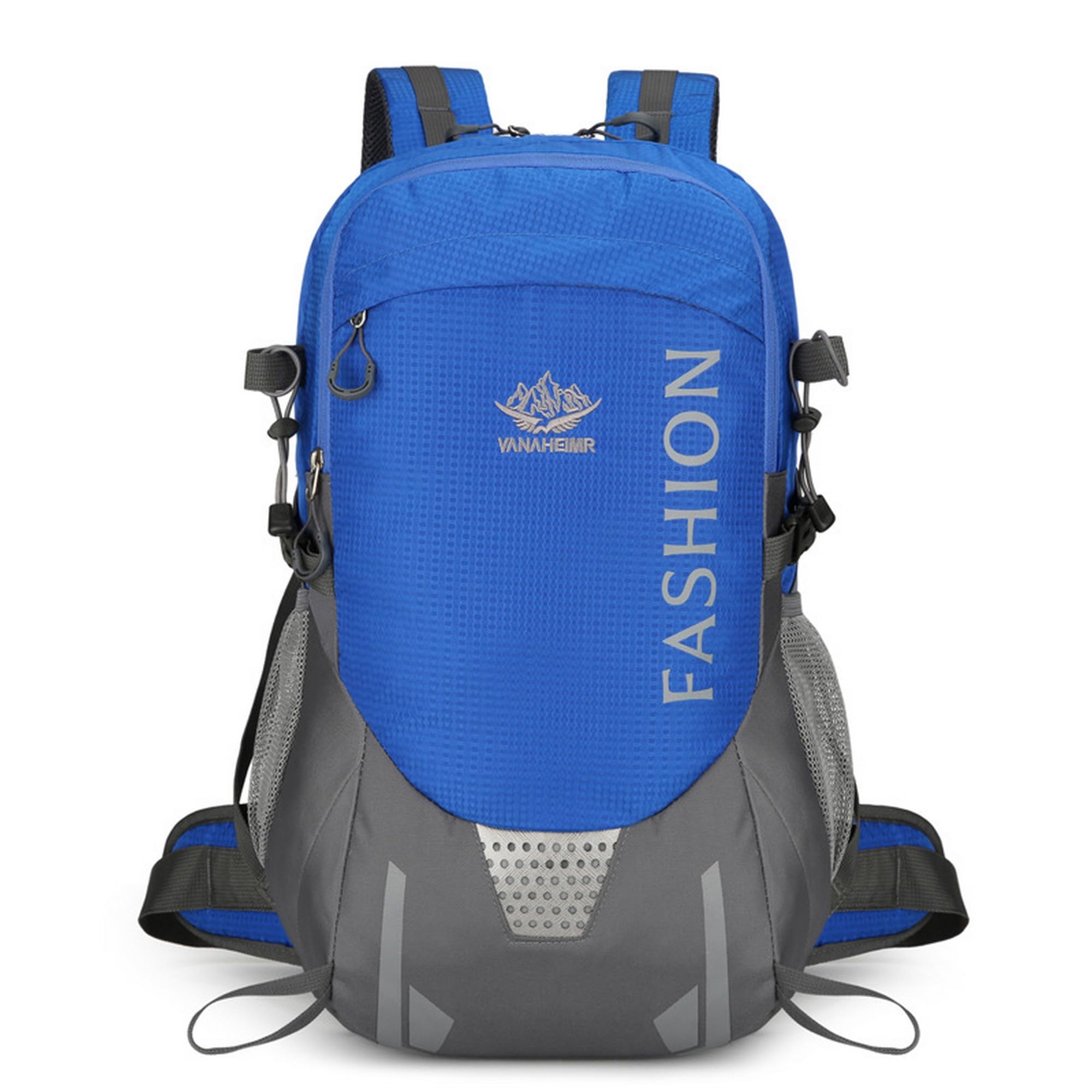 45L Large Camping Backpack Lightweight Hiking Trekking For Men Women Outdoor Waterproof Large Capacity Mountaineering (Royal blue, 45L)