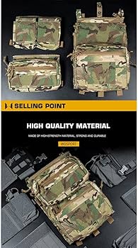 Amazon | WoSporT Spiritus Systemsタイプ アサルトバックパネル CB