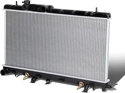 DPI 2464 - Radiador de refrigeración de 1 fila de estilo de fábrica compatible con Subaru Impreza Saab 9-2X 2.5L AT MT 2002-2007, núcleo de aluminio