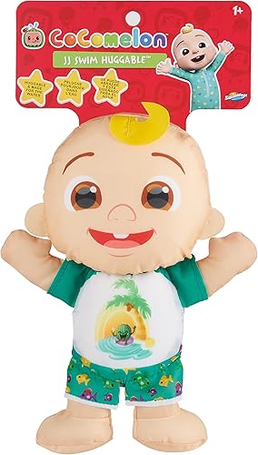 Miniatura 5 de Swimways Cocomelon JJ Swim Huggable, Kids Toys, Bath Toys & Beach Toys, Floating Water Stuffed Animal for Kids Aged 1 & Up