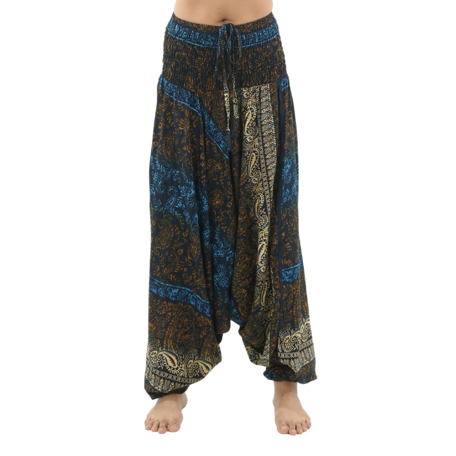 PANASIAM Aladin Pants Indostyle, Blue, L