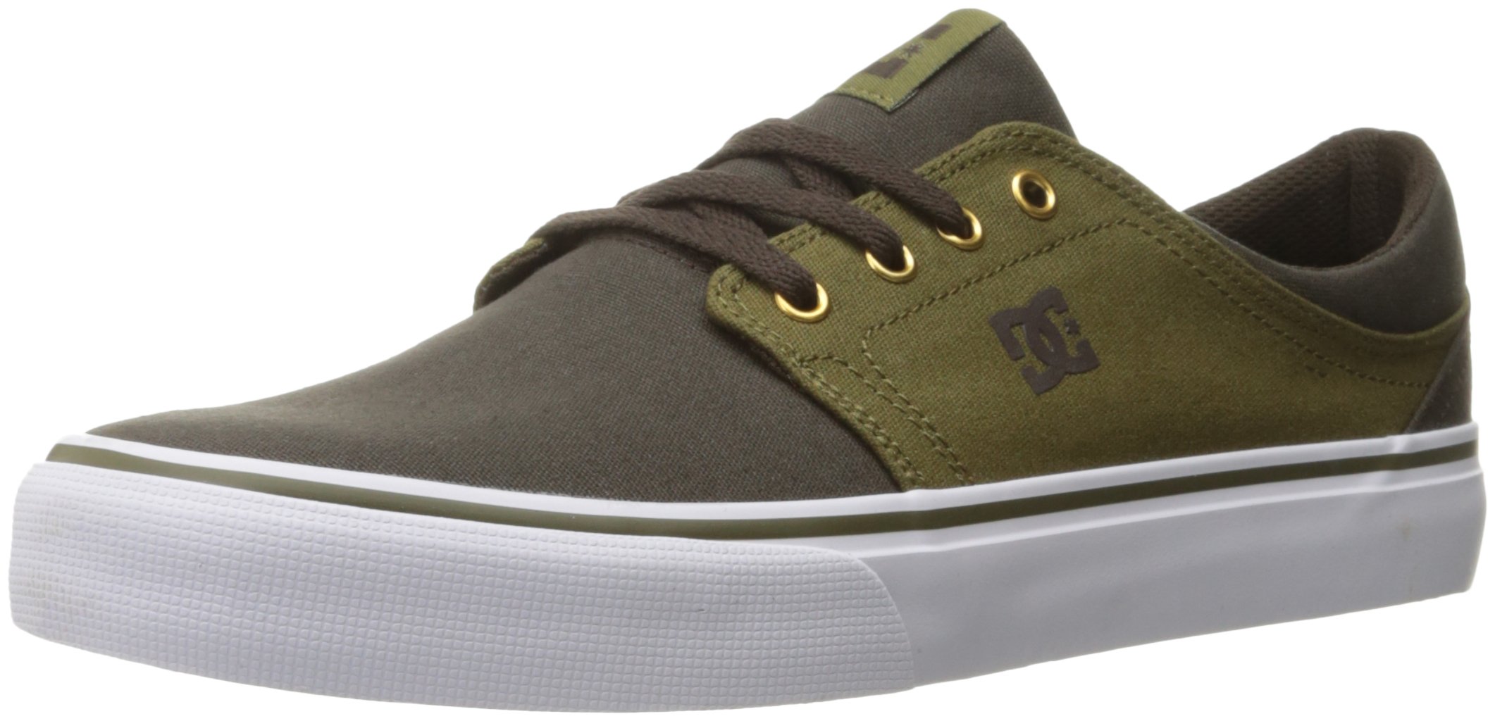 Dc Mens Womens Trase Tx Skate Shoe Military Dark C Desertcart