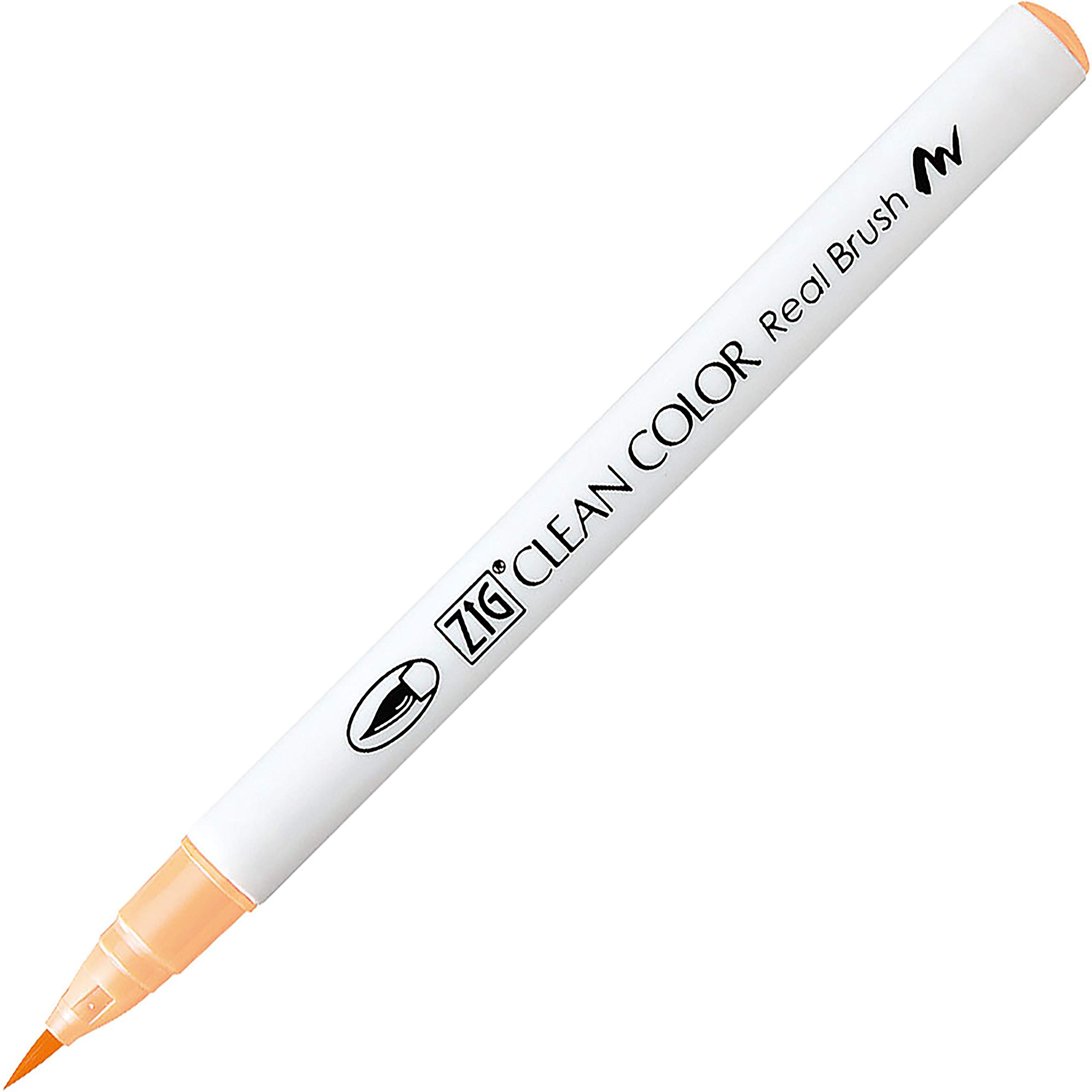 Kuretake Zig Clean Color Real Brush Watercolour Pen - Pale Orange 054