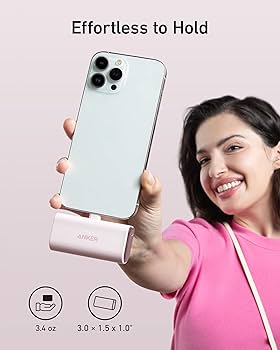 Anker Power Bank(iPhone,iPad,iPod用) Amazon.com: Anker Nano Power Bank with Built-in Lightning