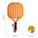 Cockatoo Kids Tennis Set ABS Rackets and 2 Soft Balls Outdoor and Indoor Sports Toy for Boys and Girls Age 5 Plus Lightweight Safe Durable Tennis Game for Kids to Improve Coordination and Fitness gallery image