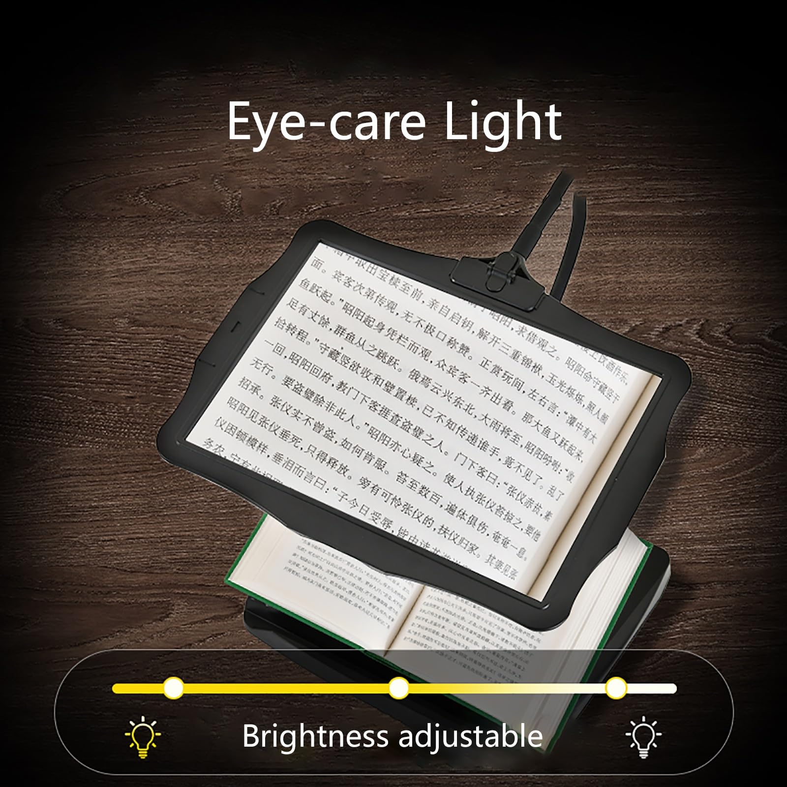 Lupa De Sobremesa para Leer Libros, Lupas De Lectura Portátiles para Personas Mayores, Ayudas para Baja Visión con Soporte Plegable y Luz LED(Schwarz)