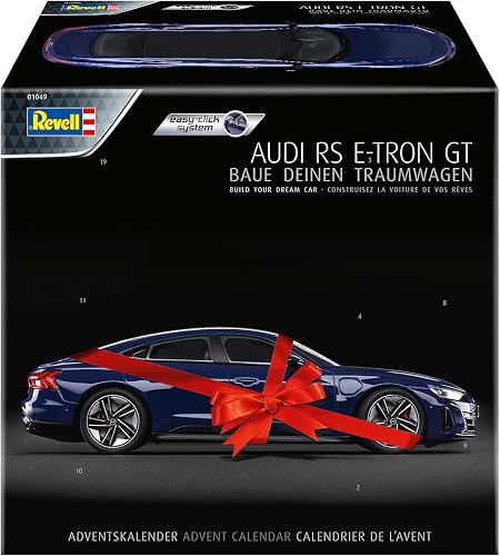 Revell Advent Calendar Audi RS e-tron GT (easy-click) I Audi Advent Calendar I Audi RS e-tron GT I Assemble in 24 Days I No Glue Required I Advent Calendar from 10 Years I - 7