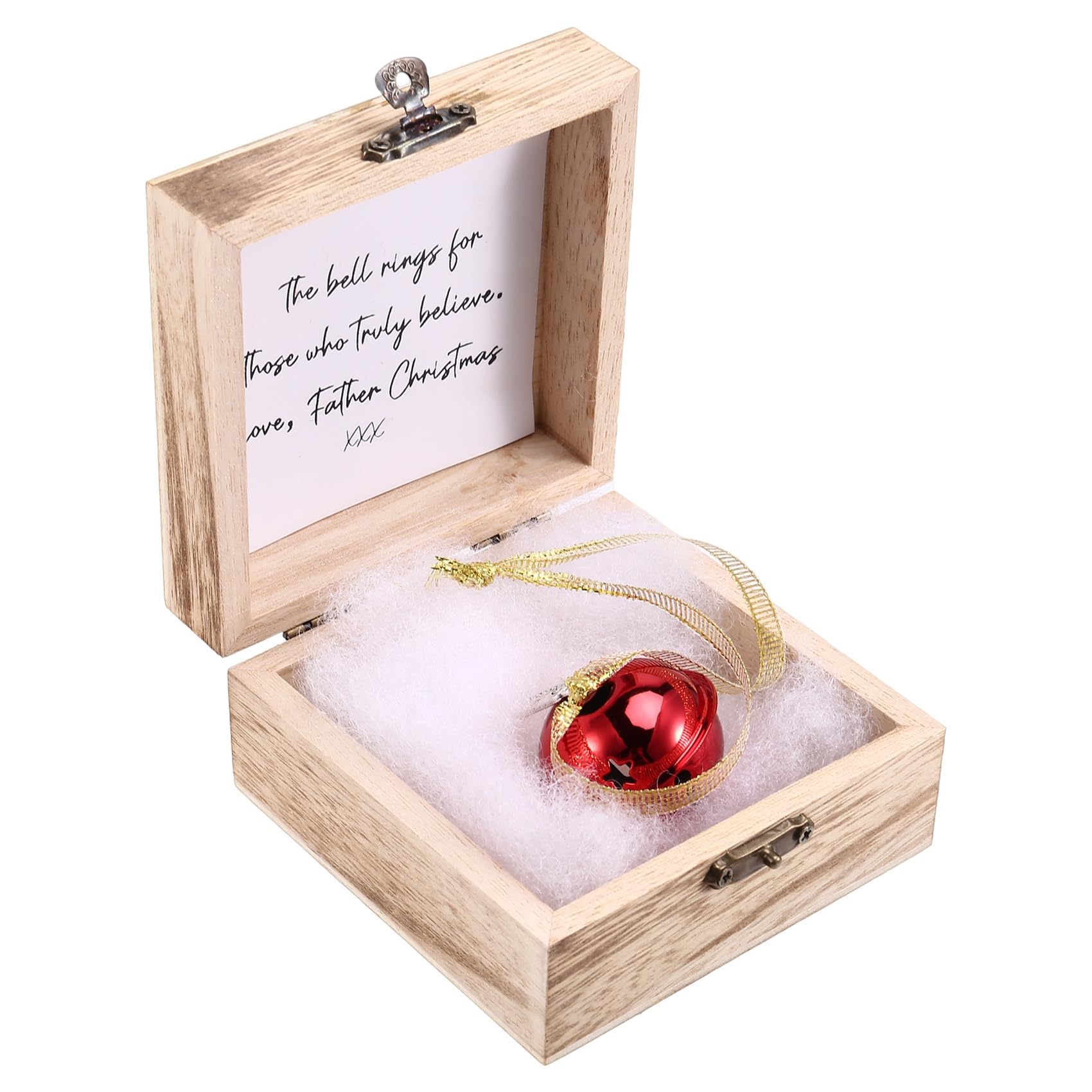 CTRLZS Christmas Magical Faith Bell, Christmas Souvenir Magical Faith Bell, Christmas Tree Home Decor Souvenir Red