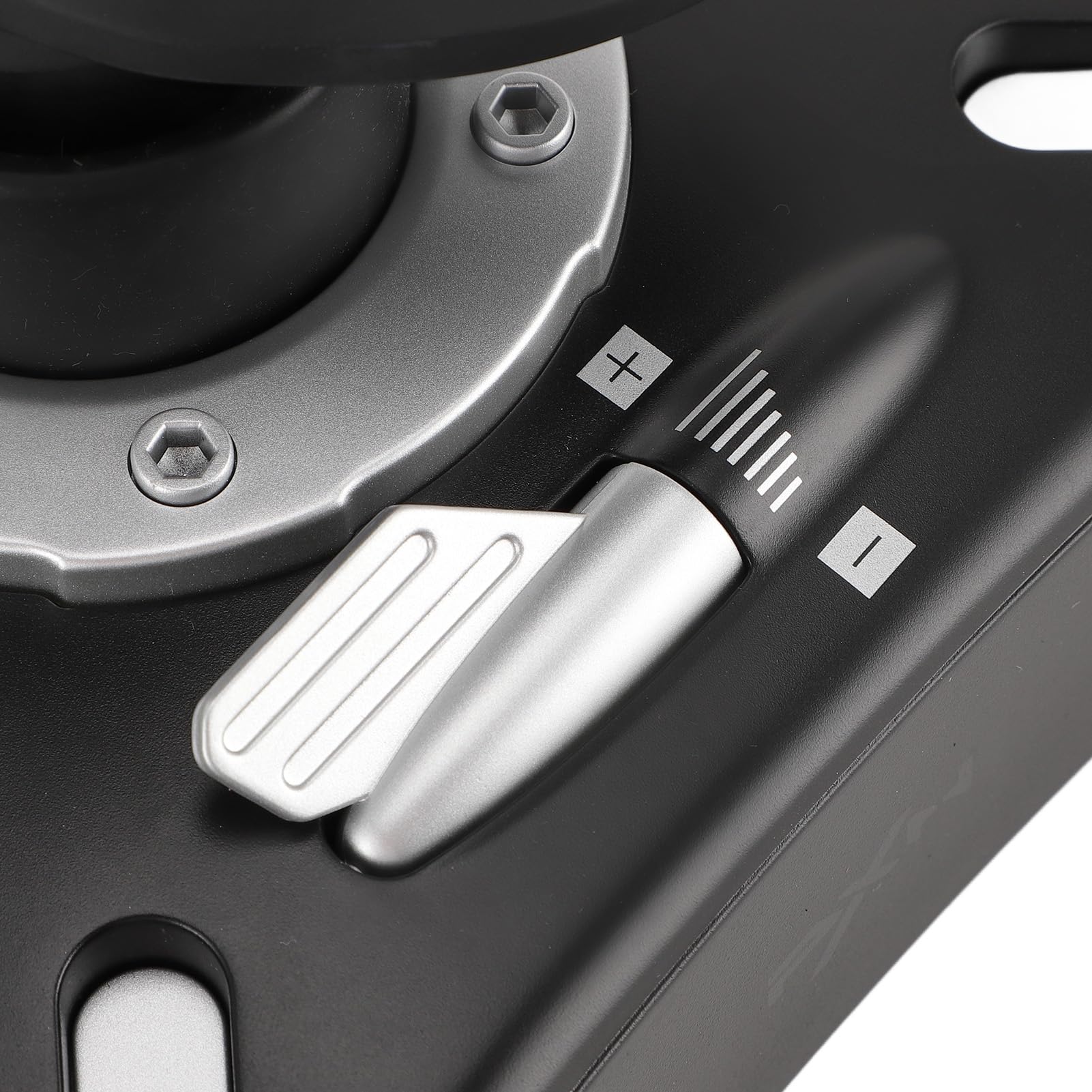 Plyisty Controlli del Simulatore di Volo con Vibrazione, Acceleratore e Timone Realistici, Controller Joystick con 16 Tasti Programmabili per ONE, per 7/8/10/11