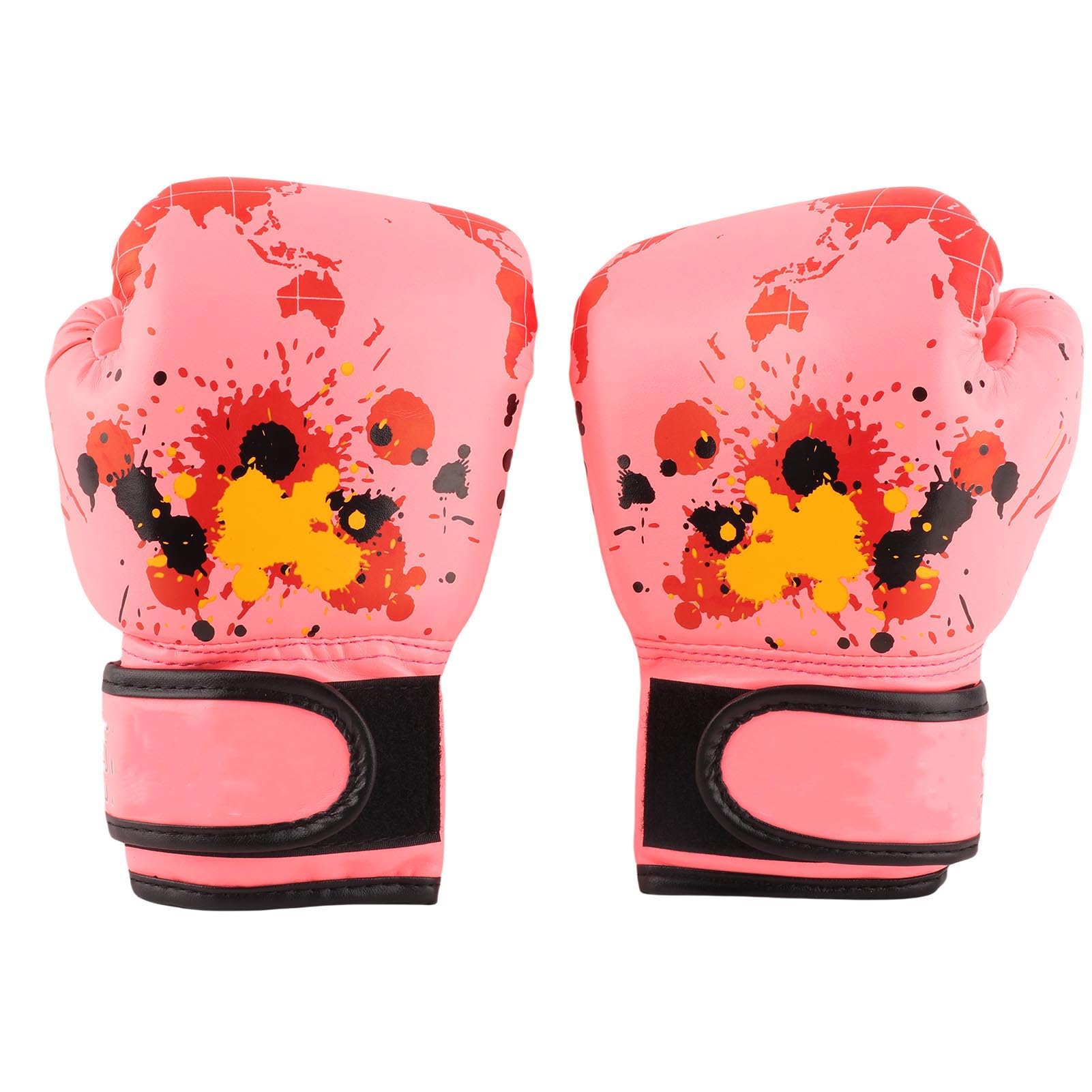 Gants de Boxe pour Enfants et Bébés - et Entraînement pour Garçons et Filles - Kids Fight Mitts (Rose)