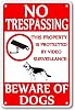 Beware Of Dog Sign No Trespassing Dogs Yard Sign Warning Signs For Fence Private Property Metal Tin Sign No Soliciting Dog On Premises Enter At Own Risk May Bite Keep Away From Fence 4th Of July 812 Inch