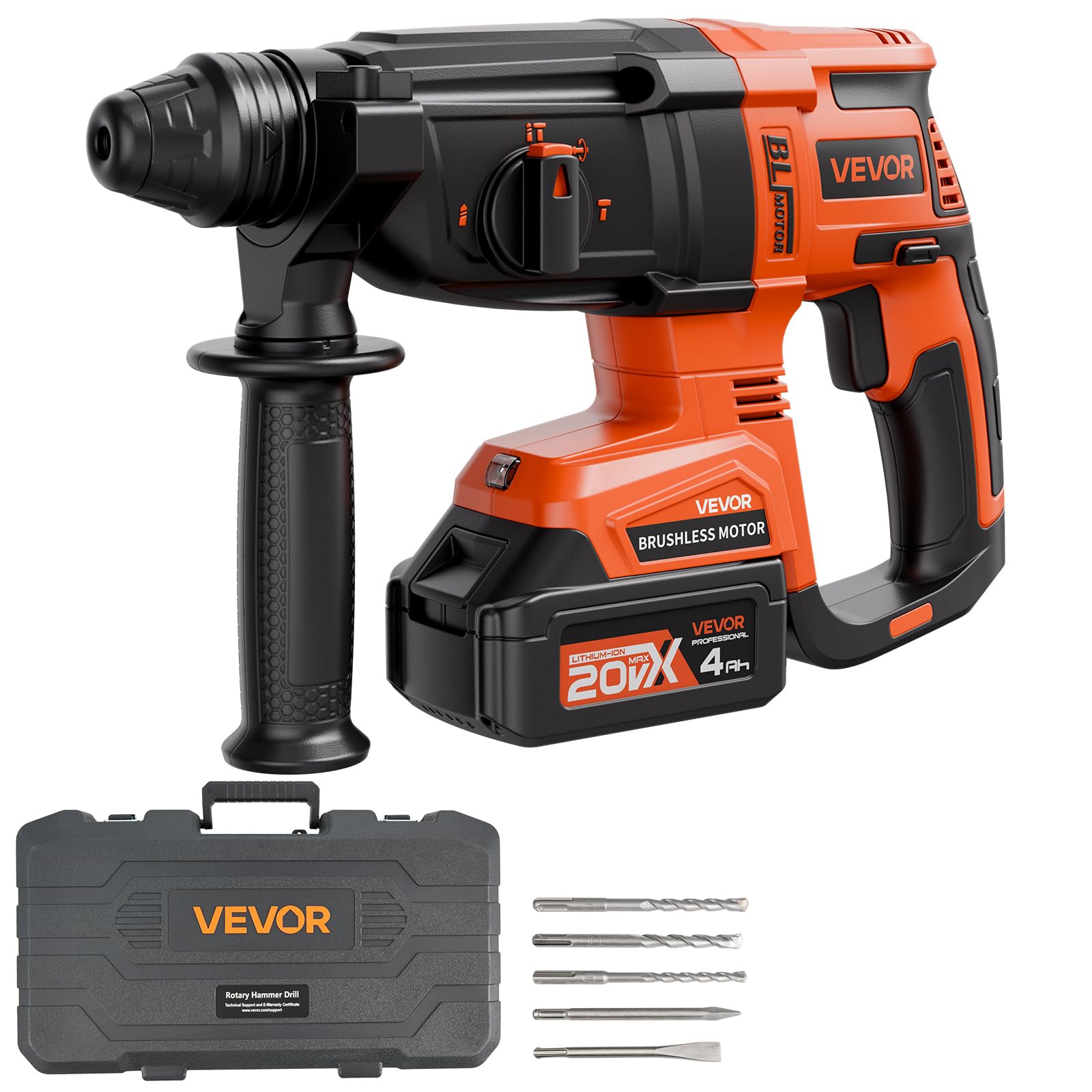 VEVOR SDS-Plus Rotary Hammer Drill