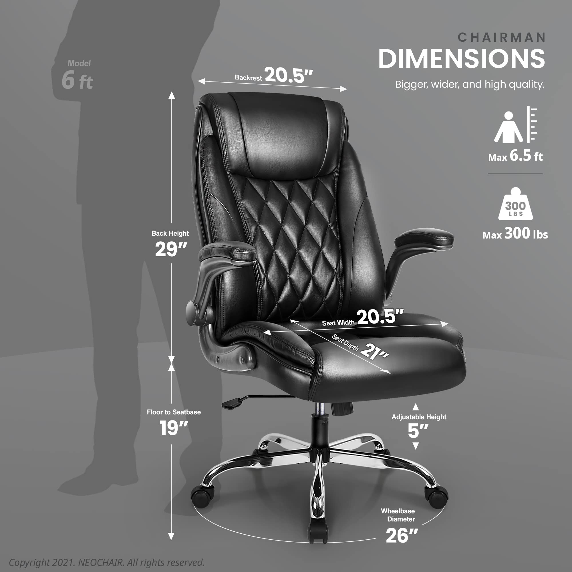 NEO CHAIR Silla de oficina Co...B093357KFY