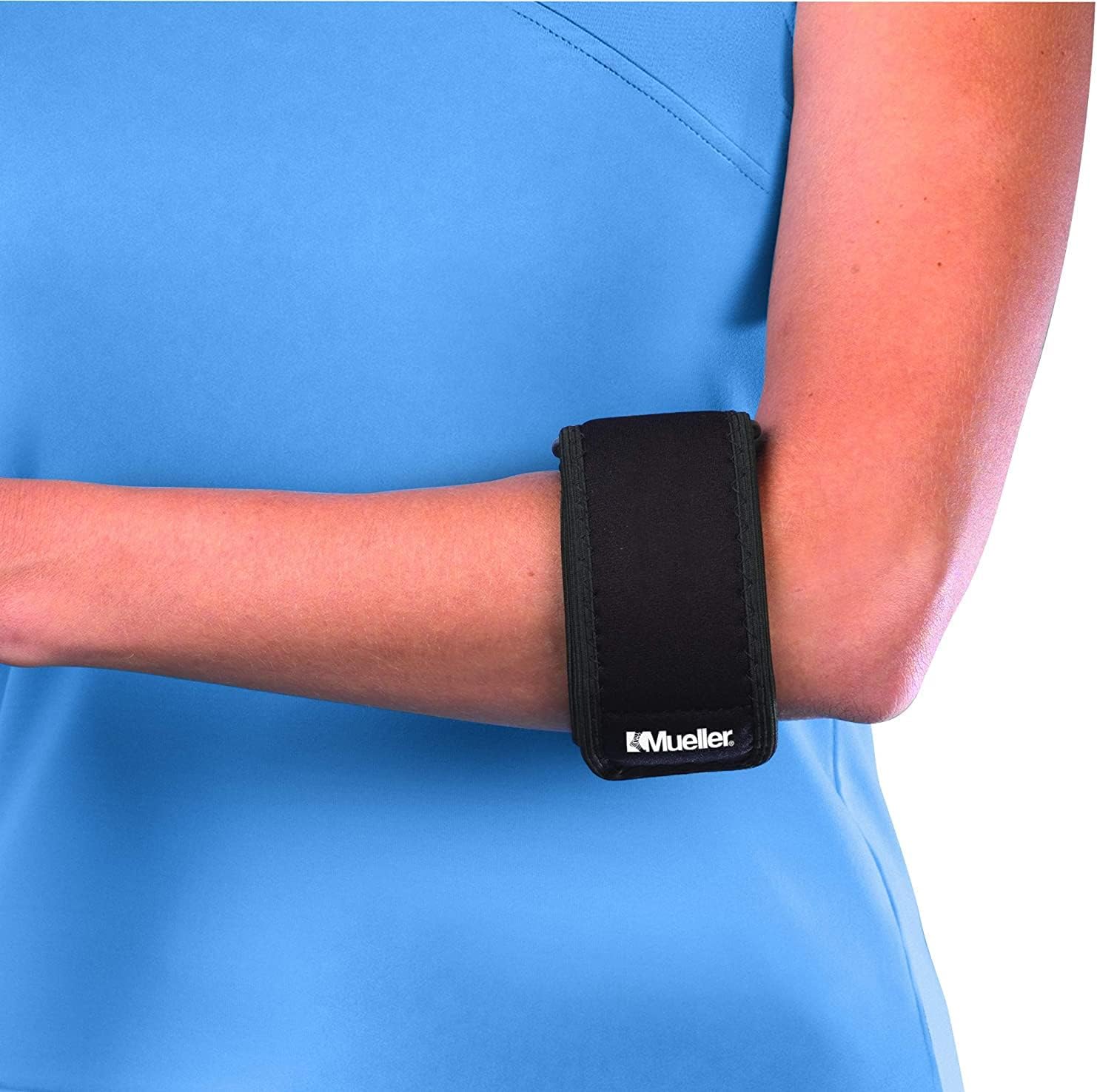TENNIS ELBOW SUPPORT BLACK OSFM:819