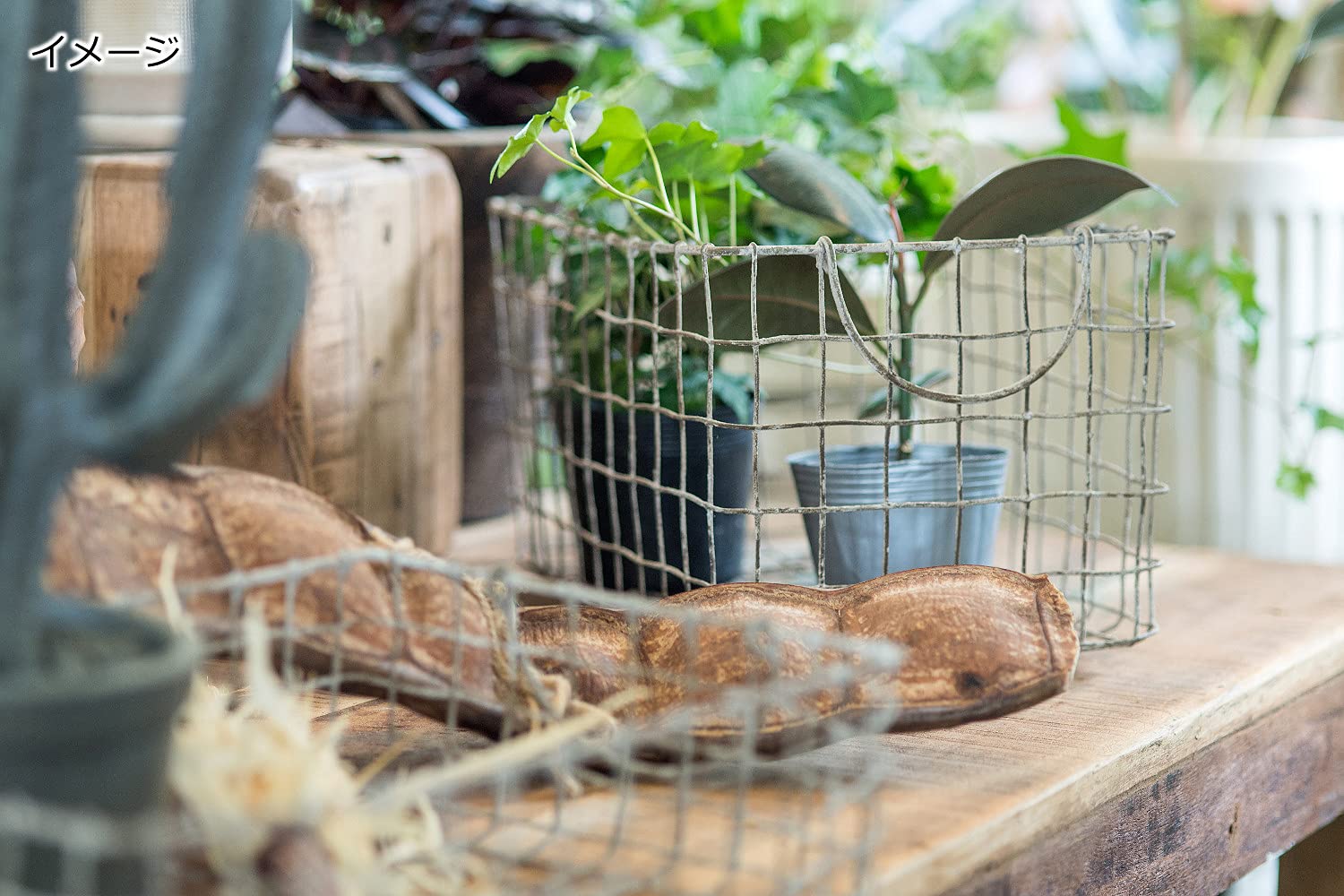 Amazon.co.jp: POSH LIVING(ポッシュリビング) バスケット シルバー