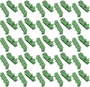 NEW>>1 Sets PCB DIN C45 Rail Mount Adapter PCB Mount Bracket Clips - View #3