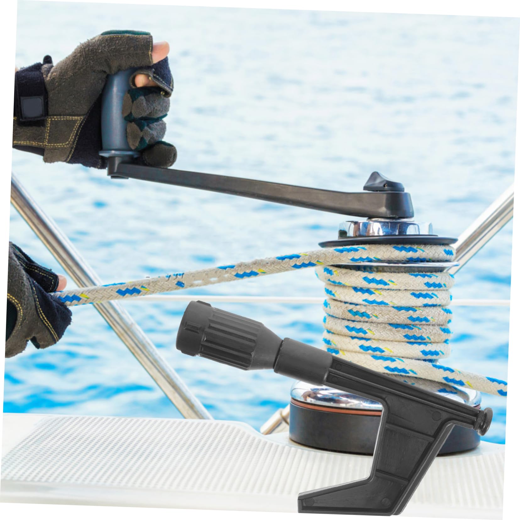 SUPVOX Nylon Boat Hook Boat Hooks for Docking Fishing Boat Accessories Boat Hook Head Hook Head Boat Hook End Hook End Sailing Dock Anchor Accessories