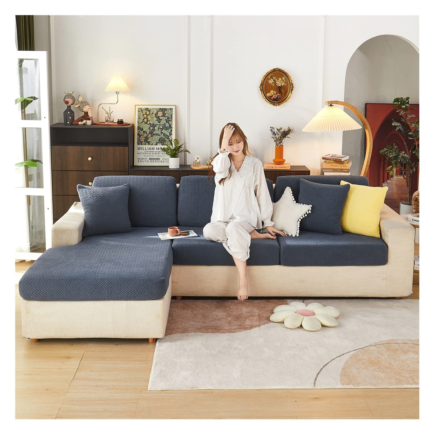 ソファー クッション 三角 クッション 背もたれ ソファー ハイバック 背中 うつぶせ