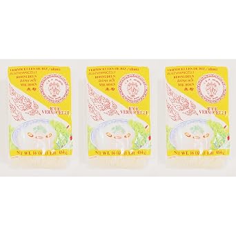 Rice Vermicelli Noodles, 16 oz, Pack of 3