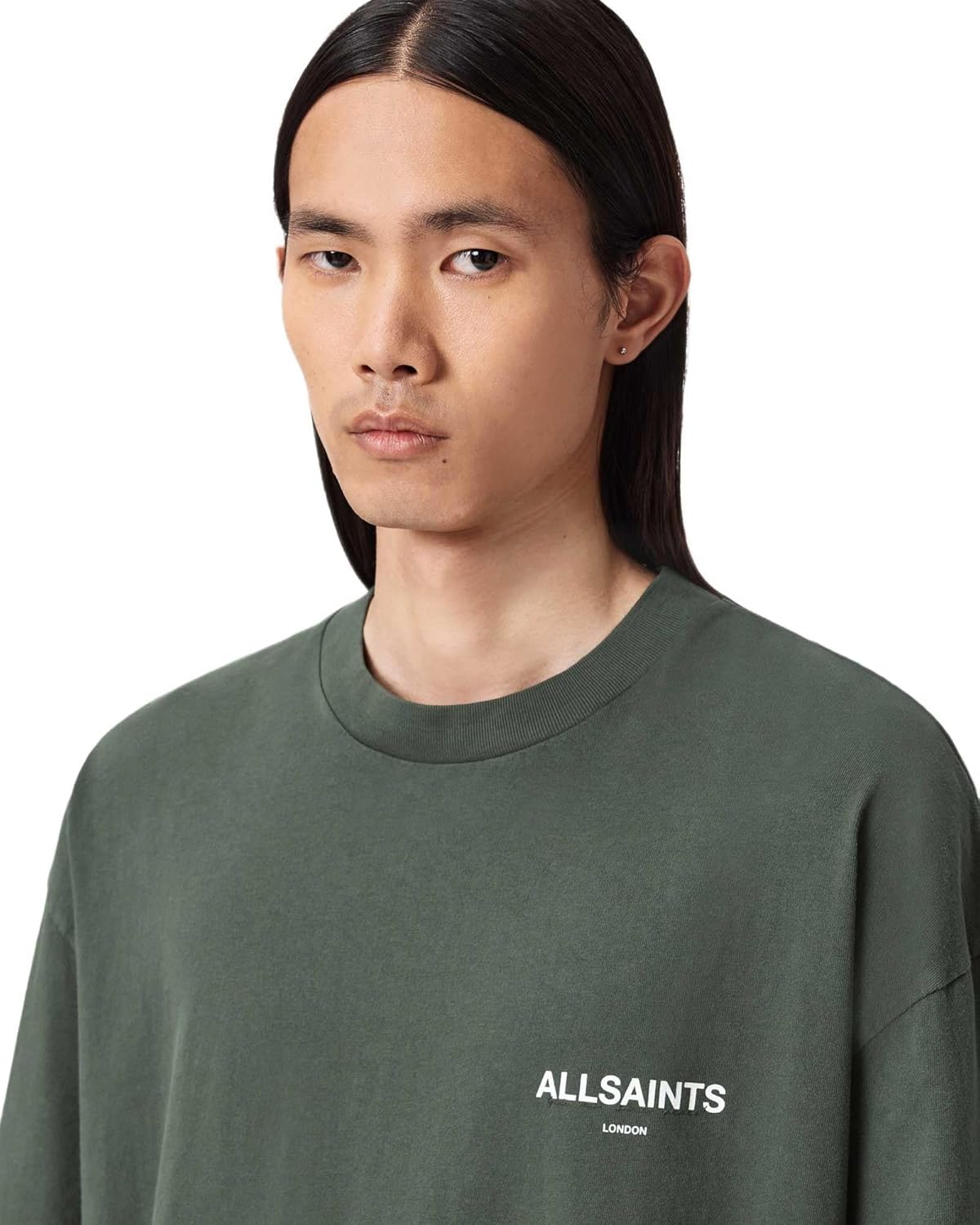 Allsaints Mens Halcyon Ss Crew - Image 5