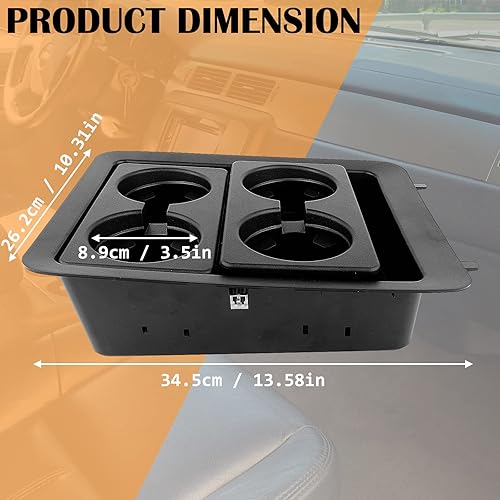 Miniatura 5 de 22860866 15828147 Bandeja para consola central para Chevy Avalanche Silverado Suburban Tahoe GMC Sierra Yukon