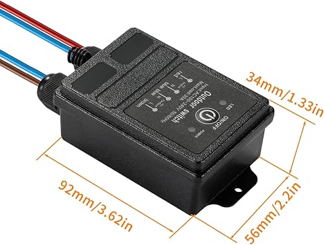 12V Relay Remote Switch Wireless Relay Switch DC 12V-72V