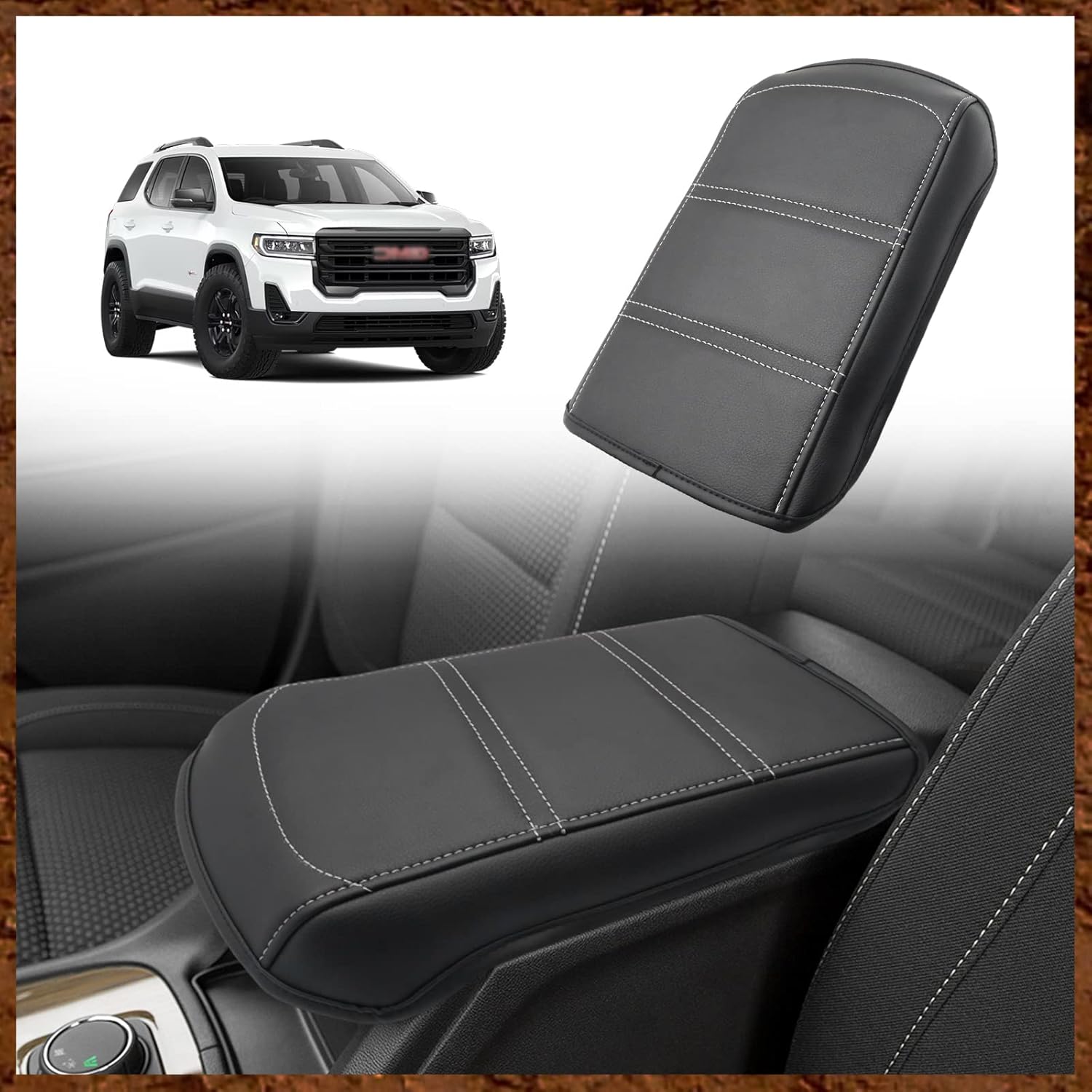 Muslogy for Acadia 20172023 Center Console Pad Armrest