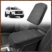 Vista 32 de Muslogy Funda para reposabrazos de consola central apta para Chevy Silverado/Tahoe y GMC Sierra/Yukon 2007-2013, cómoda almohadilla