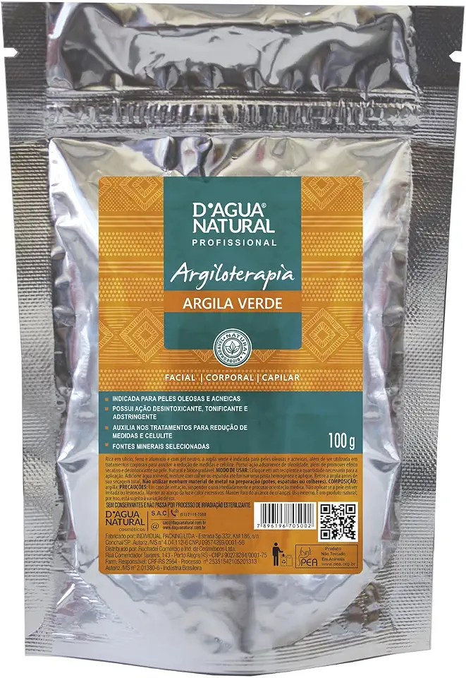 Argila Verde - Sachê 100g