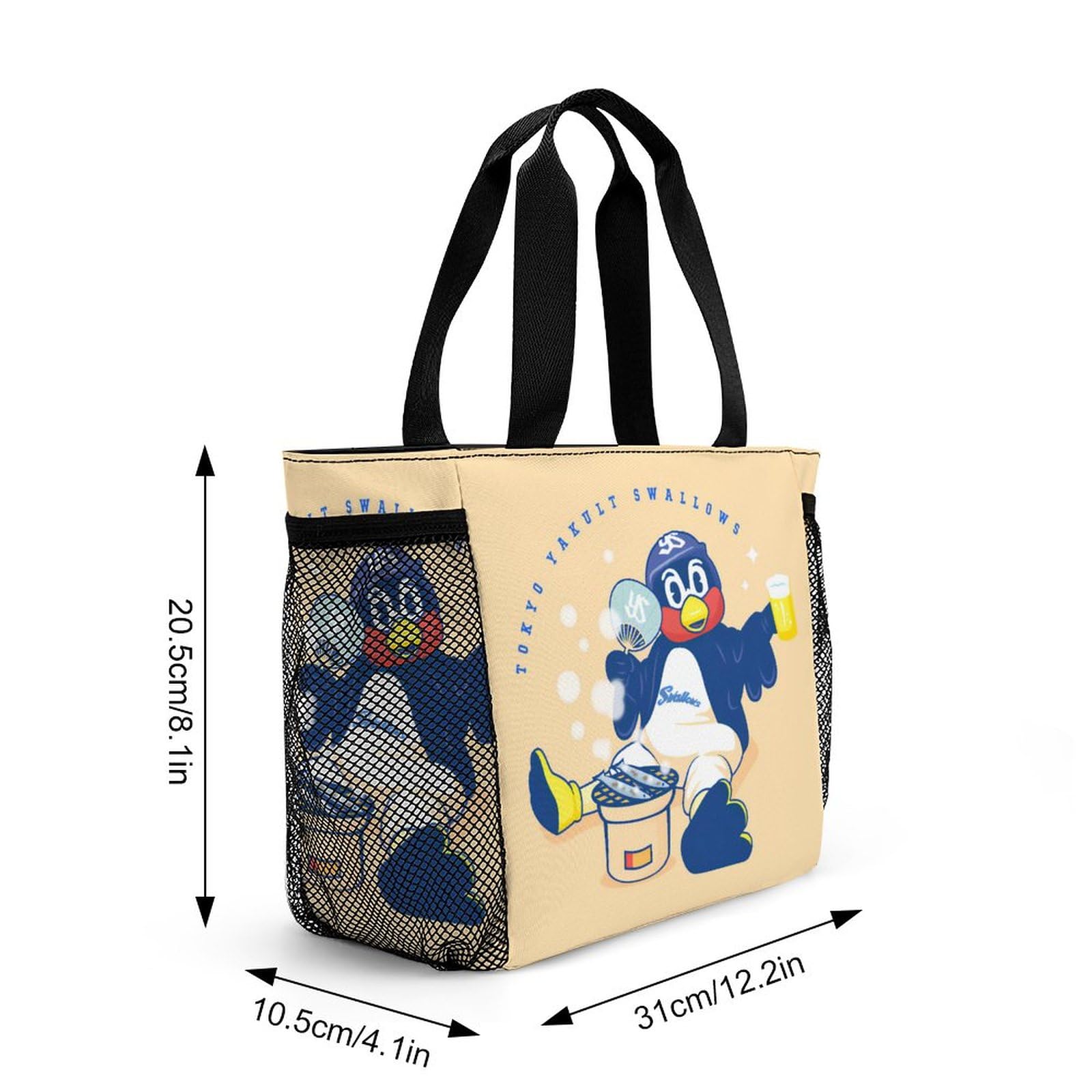 Amazon｜ランチバッグ 東京ヤクルトスワローズ つば九郎 トート