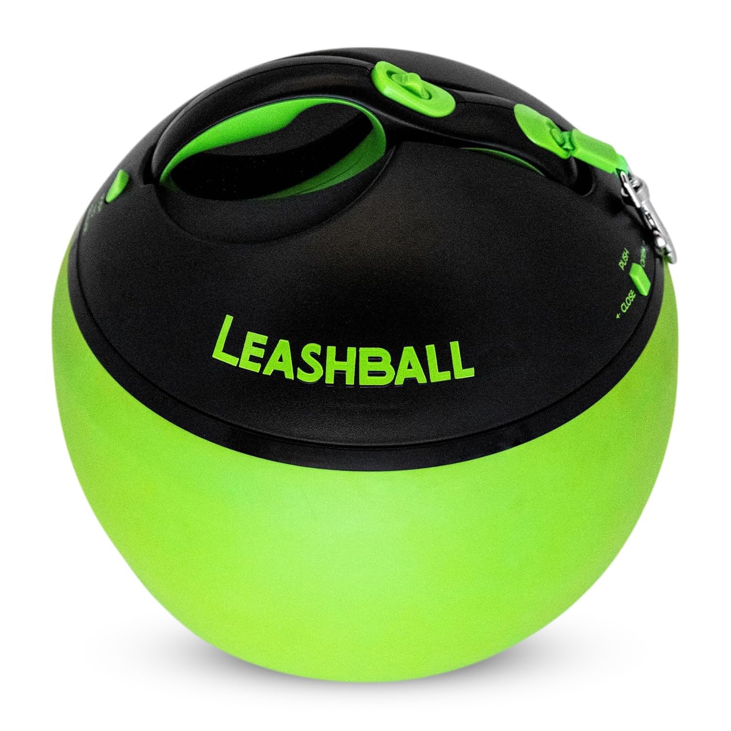 Leashball 4-in-1 Portable Dog Product - Retractable Leash, Anchor, Water & Food Bowl - Travel Accessories, Dog Tether & Beach Gear, Owner Must Haves