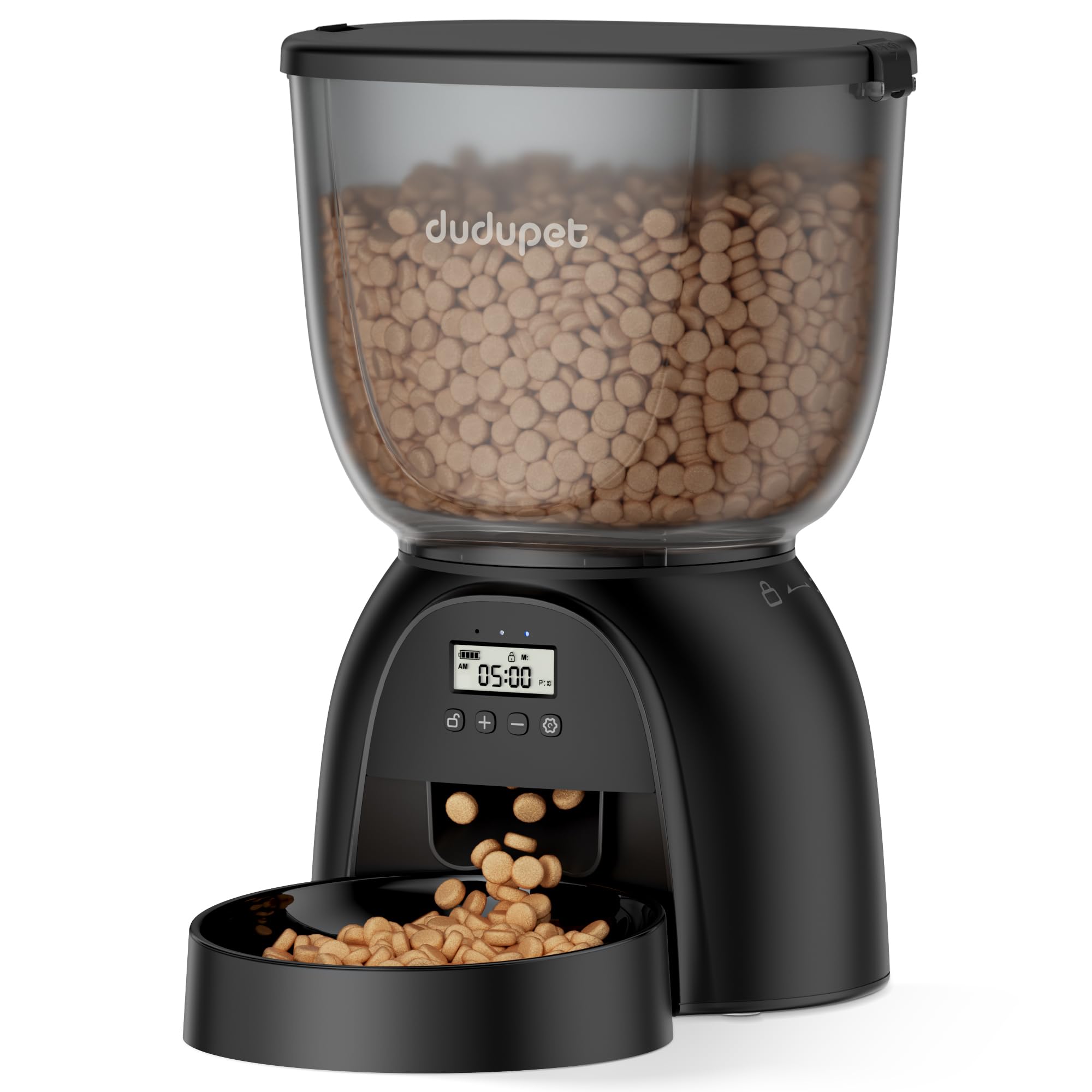 DUDUPET 5L Timed Cat Food Dispenser