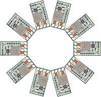 Vista 8 de DROK Regulador de 5 V, 5 unids Mini Reductor de Voltaje DC 4.5-24V 12V 24V Paso abajo a 5V Buck Convertidor Junta 3A Voltios Transformador Reductor