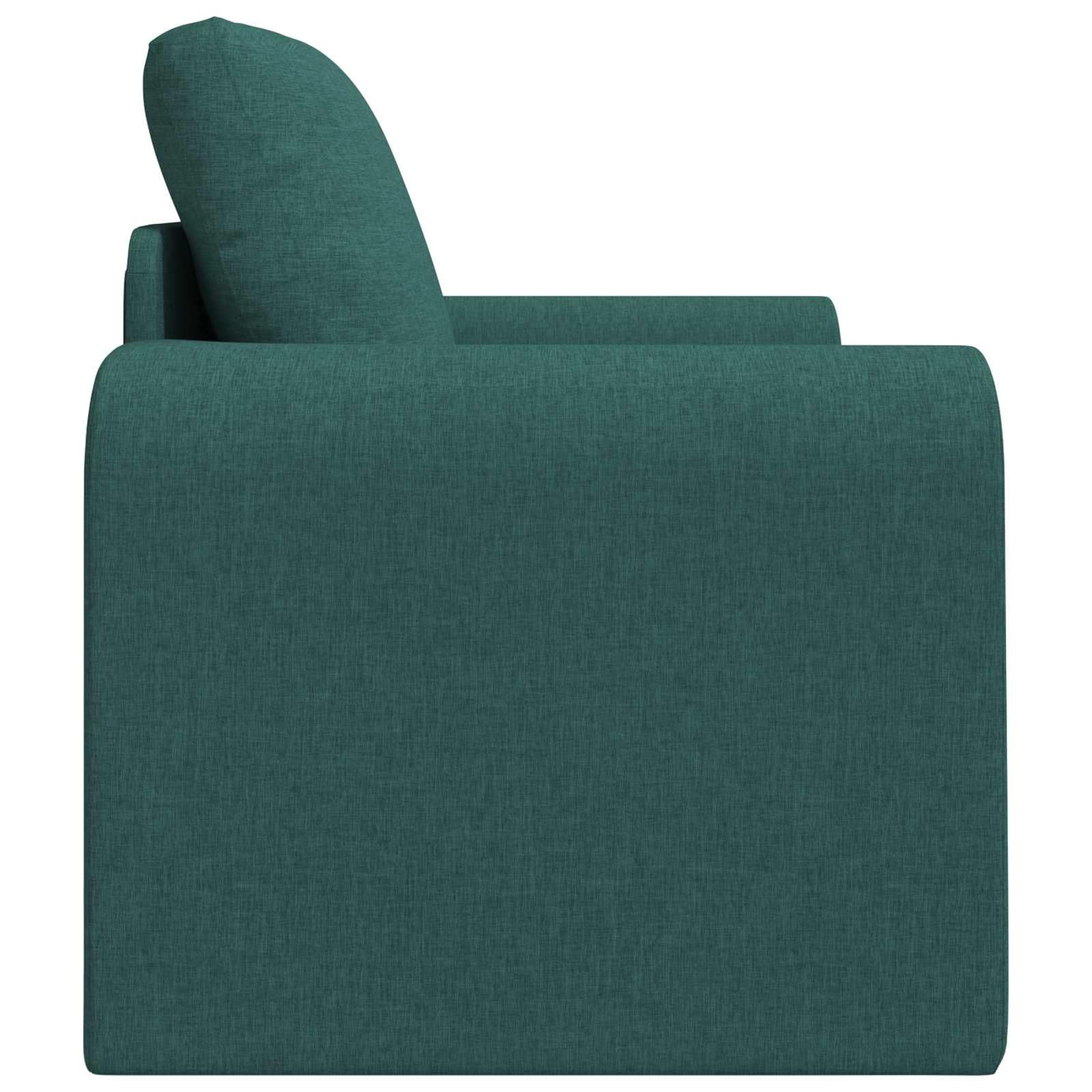 tissu convertible mécanisme manuel design moderne vert 98 x 71 x 83 cm