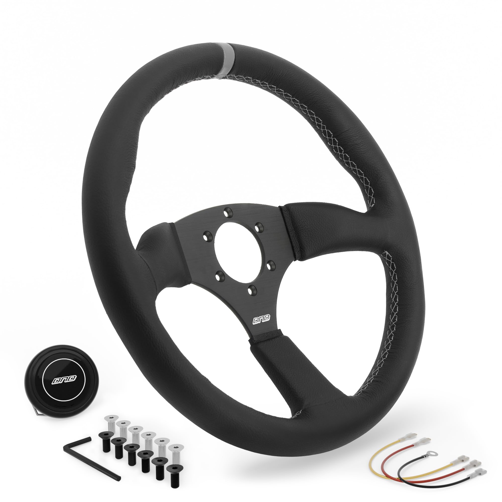 Amazon.com: DND Performance Interior's Leather Touring Steering