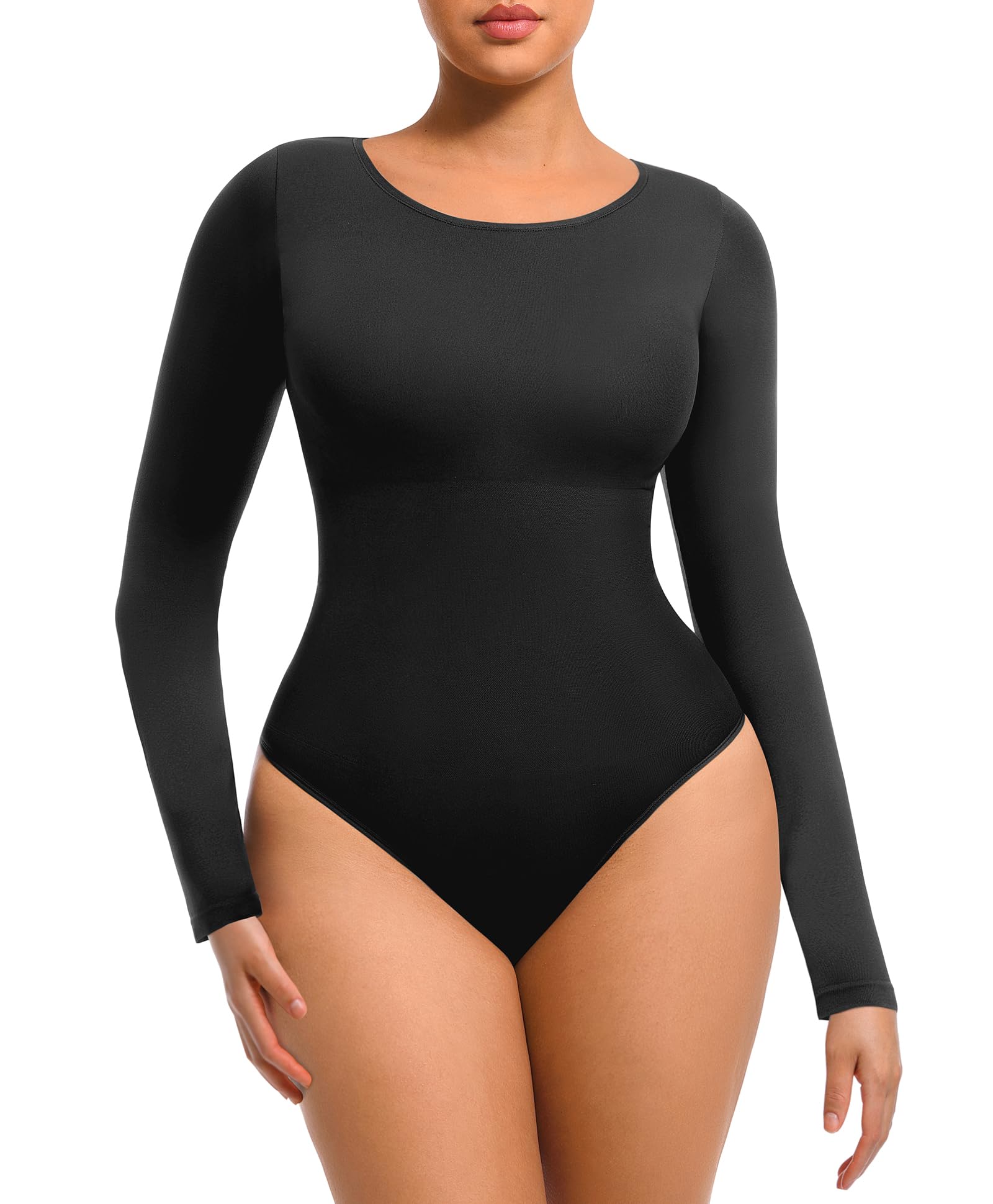 Photo 1 of FeelinGirl Women's Compression Shapewear Bodysuit
