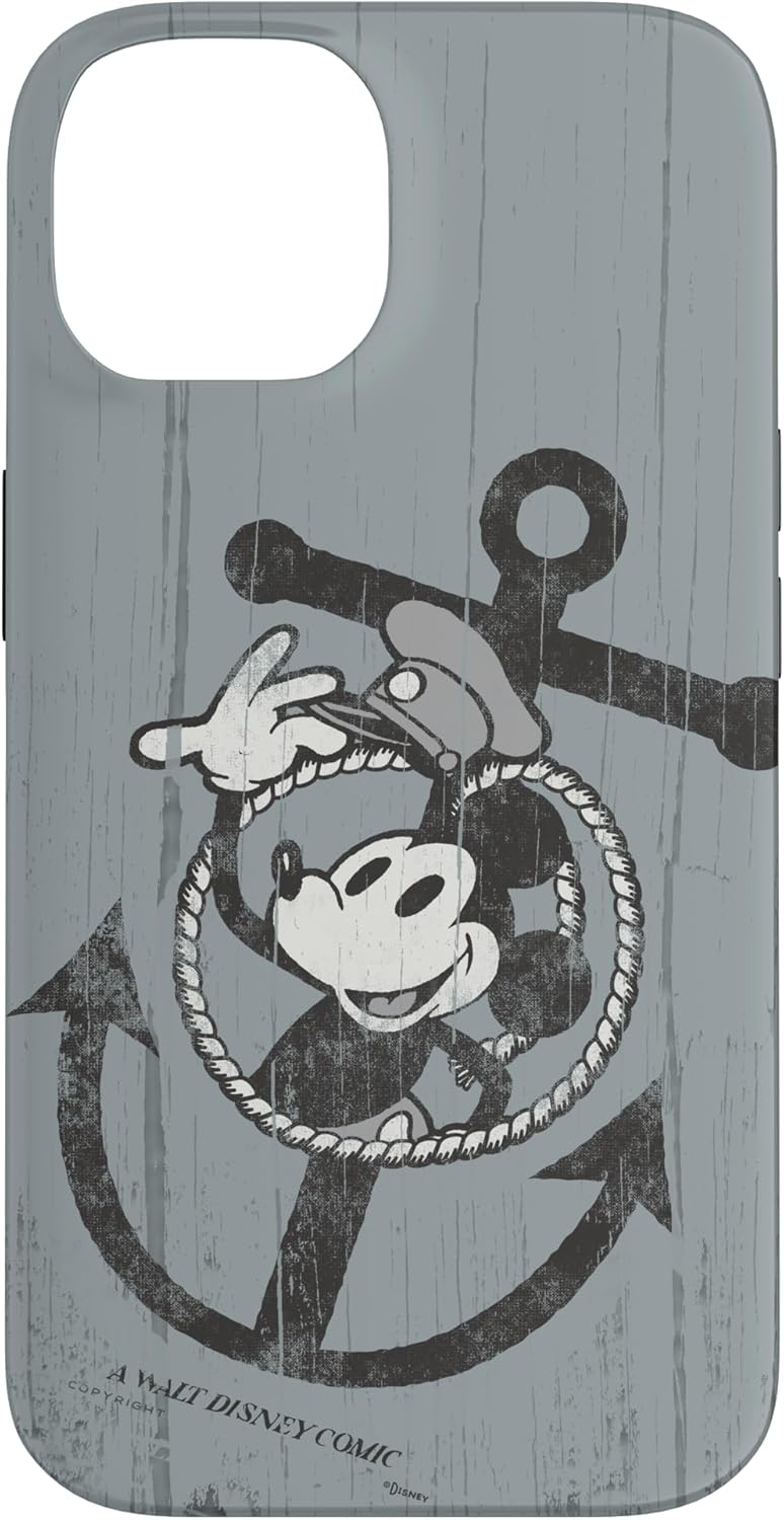 iPhone 16 Pro Max Disney 100 Mickey Mouse Steamboat Willie Captain D100 Case
