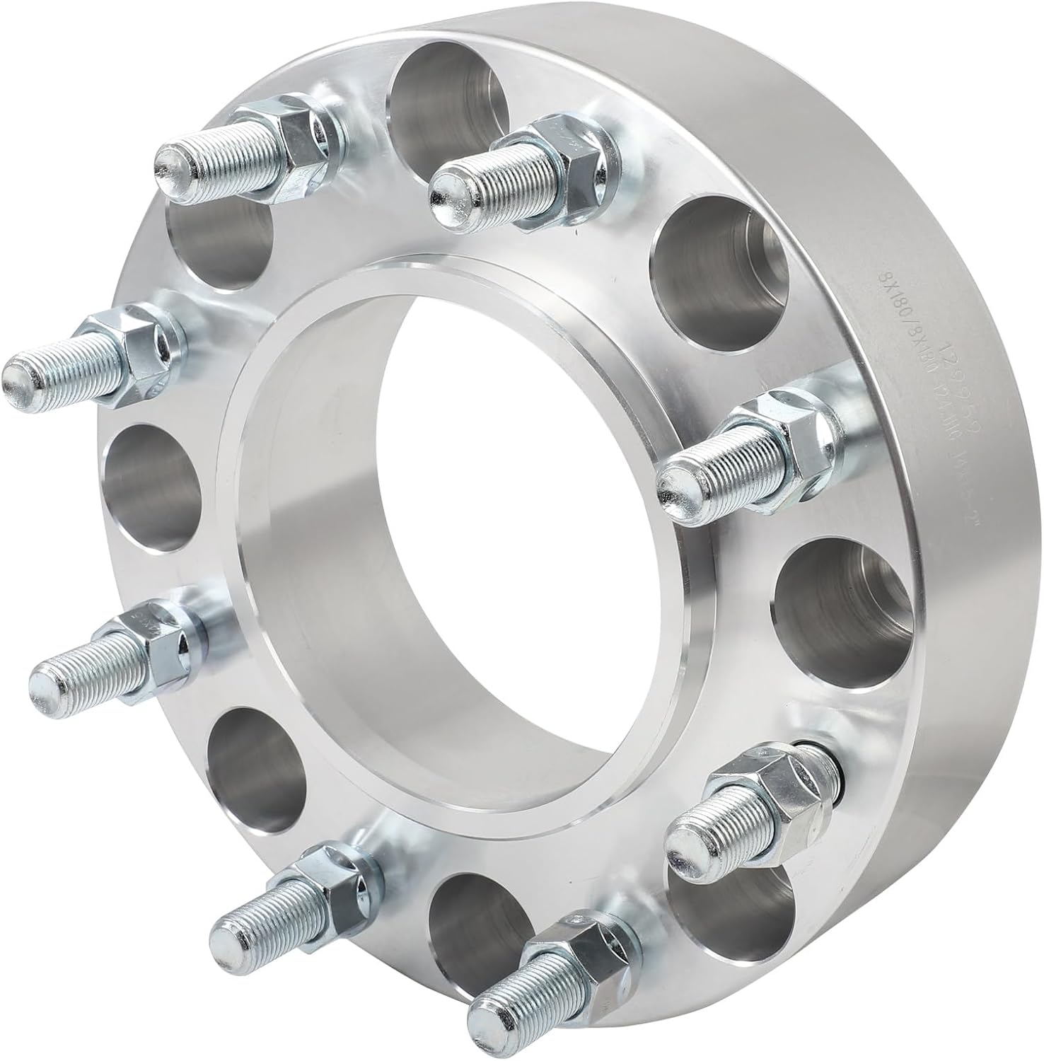 ECCPP 8x180 to 8x180 Wheel Spacers hub centric 2 inch 8 lug Fit for Chevrolet Silverado 2500 HD 2011-2020 for Chevrolet Silverado 3500 HD 2011-2020 with Studs 14x1.5 Centric Bore 124.1mm-4PCS