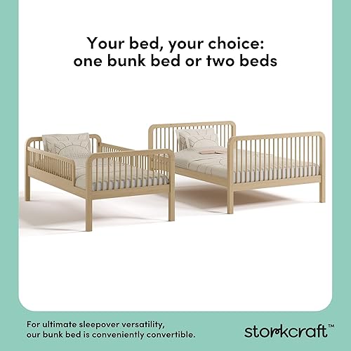 Vista 65 de Storkcraft Pasadena - Cama infantil (negro) – Certificado GREENGUARD Gold, se adapta a colchones estándar de cuna y niños pequeños, barandillas
