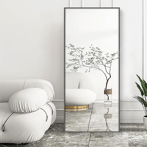 H&A 65"x22" Full Length Mirror Full Body Mirror Bedroom Floor Standing or Hanging