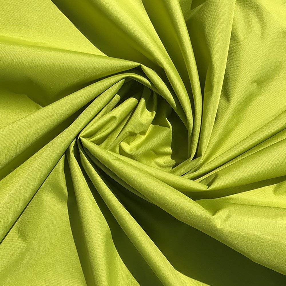 Alion Home 80'' Wide PU Waterproof Polyester Fabric for Outdoor UV Protector Canvas Awning Patio Cover - Sold by Yard (Pear Green)