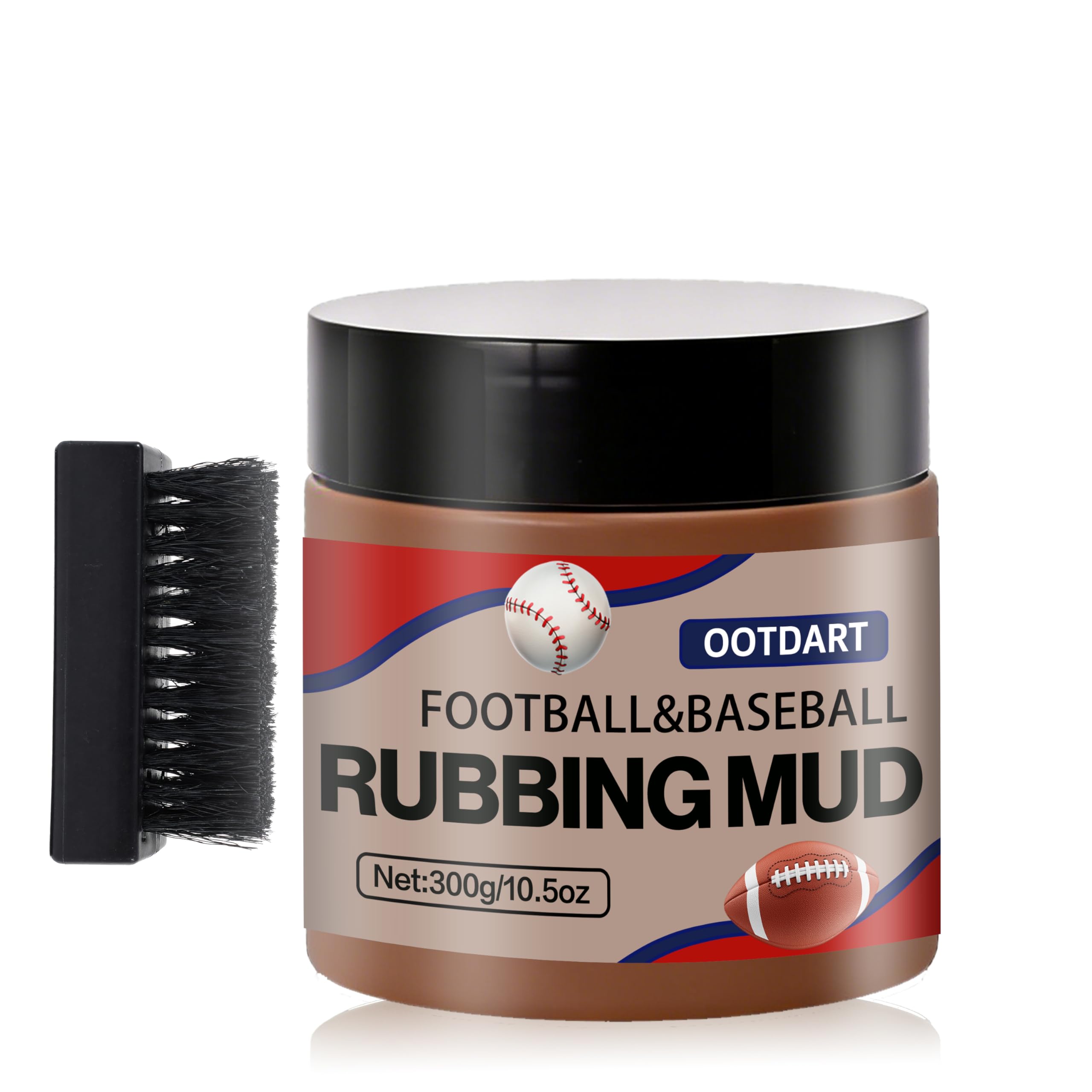 OOTDART, Football Mud, Baseball Mud, Football Mudding & Conditioning Kit, Baseball & Football Rubbing Mud