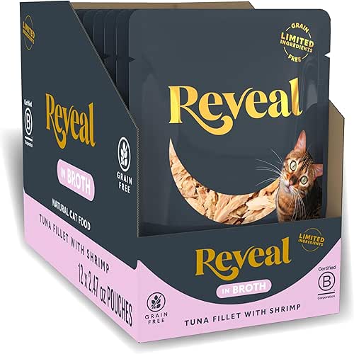 Reveal Natural Wet Cat Food, Limited and Natural Ingredients, Grain
