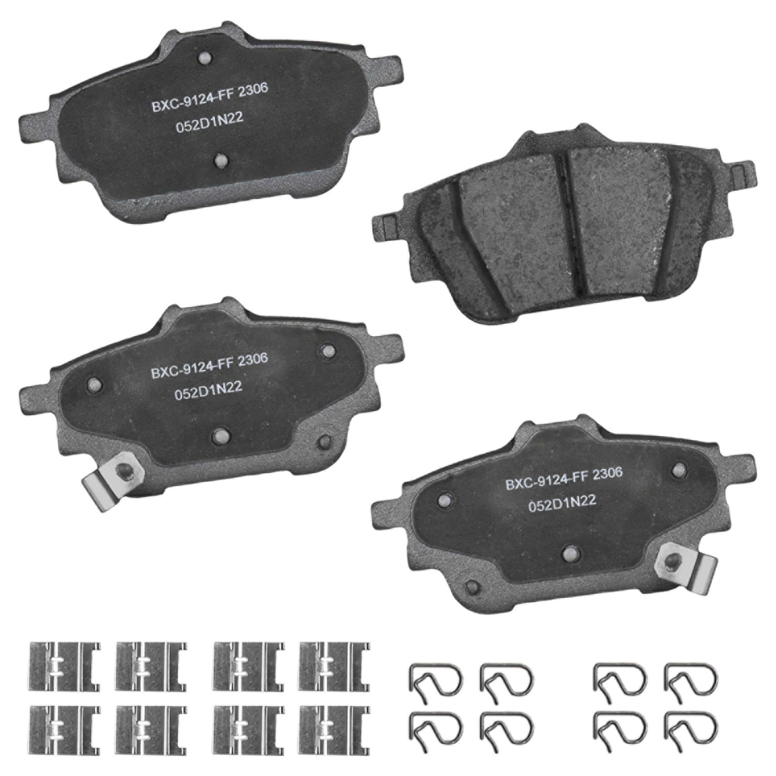 Bendix Premium SBC2306 Ceramic Rear Brake Pads for Nissan Sentra 2023-2020