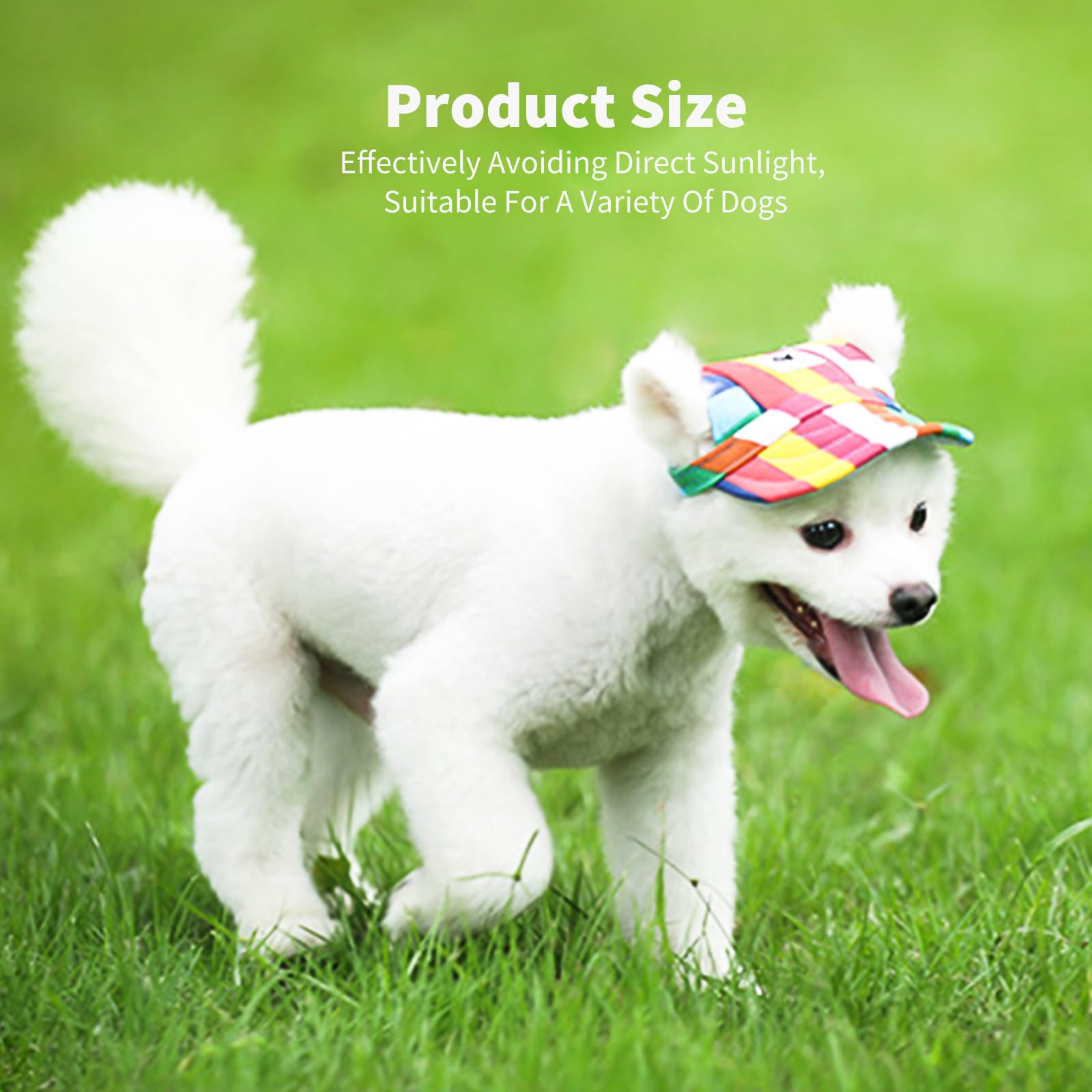 PETCUTE Casquette de Baseball pour Chien,Casquette à Visière pour Animal Domestique,Chapeau Chien Réglable Sport de Plein Air Protection Contre Le Soleil Chapeau avec Oreille Trous,Sangle Réglable